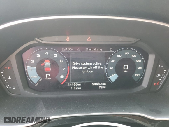 2022 Audi Q3 S line Premium z VIN WA1DECF31N1018850, wystawiony jako Copart lot #52559035 z przebiegiem 44 466 mil mil oraz Szkoda całkowita • Salvage title. Historia ofert i sprzedaży dostępna na DreamBid. Obrazek 9.