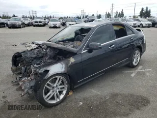 2014 Mercedes-Benz C with VIN WDDGF4HB4ER303091, listed as a Copart auction lot 54742345 with Not Provided miles and Non Repairable. Bid and sale history available at carsss.com. Image 1.