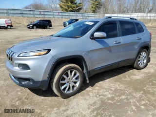 2014 Jeep Cherokee Limited with VIN 1C4PJLDB8EW140018, listed as a Copart auction lot 50569745 with 147,794 mi miles and Clean Title. Bid and sale history available at carsss.com. Image 1.