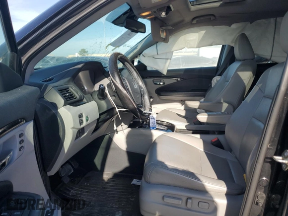2017 Honda Pilot Touring with VIN 5FNYF5H90HB011708, listed as a Copart auction lot 46991655 with 159,953 mi miles and Salvage Title. Bid and sale history available at carsss.com. Image 7.