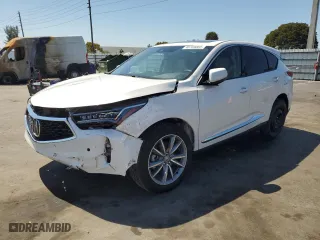 2023 Acura RDX w/Technology Package with VIN 5J8TC1H51PL004739, listed as a Copart auction lot 48769065 with 7,701 mi miles and Salvage Title. Bid and sale history available at carsss.com. Image 1.