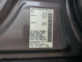 2013 Nissan Altima 2.5 SV with VIN 1N4AL3AP2DC173733, listed as a Copart auction lot 51670825 with 135,124 mi miles and Salvage Title. Bid and sale history available at carsss.com. Image 12.