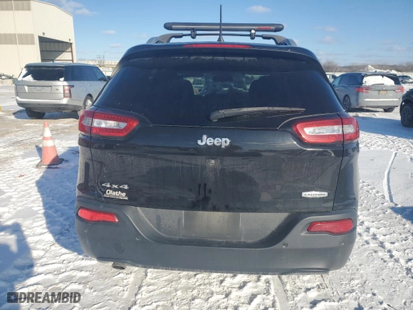 2017 Jeep Cherokee Latitude with VIN 1C4PJMCB0HW635275, listed as a Copart auction lot 45730305 with 80,082 mi miles and Salvage Title. Bid and sale history available at carsss.com. Image 6.