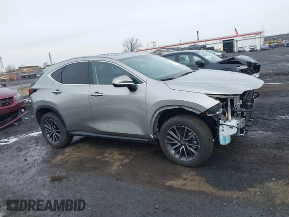 2025 Lexus NX 350h Premium with VIN 2T2GKCEZ0SC034395, listed as a IAAI auction lot 41465566 with 3,537 mi miles and . Bid and sale history available at DreamBid. Image 13.