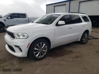 2022 Dodge Durango SXT with VIN 1C4RDHAG9NC158977, listed as a Copart auction lot 48378195 with 29,715 mi miles and Salvage Title. Bid and sale history available at carsss.com. Image 1.