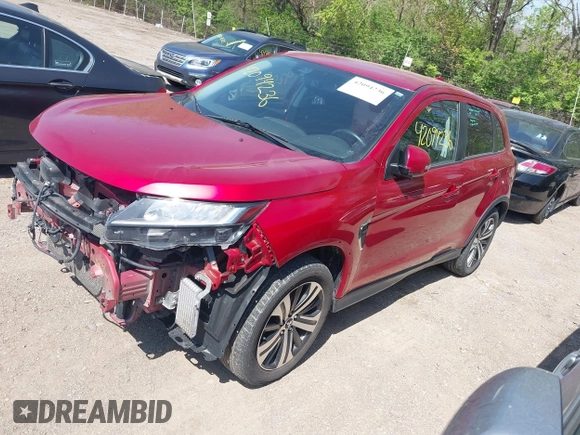 2020 Mitsubishi Outlander ES with VIN JA4AR3AUXLU018509, listed as a IAAI auction lot 42094236 with 90,415 mi miles and . Bid and sale history available at DreamBid. Image 18.