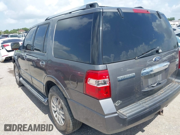 2014 Ford Expedition Limited with VIN 1FMJU1K50EEF46133, listed as a IAAI auction lot 42549343 with 268,090 mi miles and . Bid and sale history available at DreamBid. Image 3.