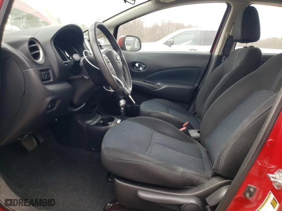 2014 Nissan Versa Note S Plus with VIN 3N1CE2CP5EL437055, listed as a Copart auction lot 47653675 with 38,929 mi miles and Salvage Title. Bid and sale history available at carsss.com. Image 7.