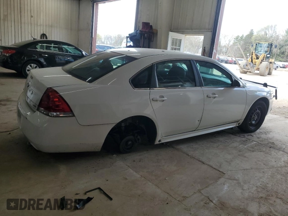 2014 Chevrolet Impala Police Police z VIN 2G1WD5E3XE1159790, wystawiony jako Copart lot #55505895 z przebiegiem 155 366 mil mil oraz Szkoda całkowita • Salvage title. Historia ofert i sprzedaży dostępna na DreamBid. Obrazek 3.