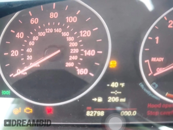 2014 BMW 3 Series 328i with VIN WBA3C1C55EK113128, listed as a IAAI auction lot 41259472 with 82,798 mi miles. Bid and sale history available at carsss.com. Image 7.