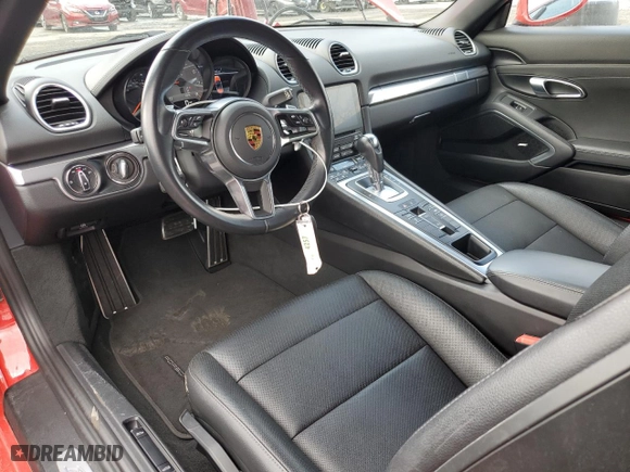 2022 Porsche 718 Boxster S with VIN WP0CB2A81NS221111, listed as a Copart auction lot 51421565 with 6,222 mi miles and Salvage Title. Bid and sale history available at carsss.com. Image 8.