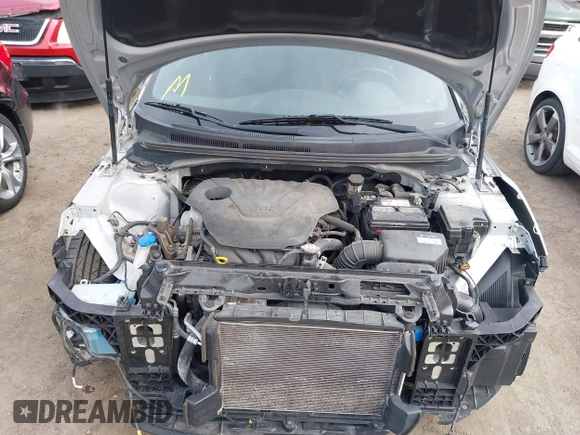 2017 Hyundai Veloster with VIN KMHTC6AD2HU324740, listed as a IAAI auction lot 41574415 with 66,685 mi miles. Bid and sale history available at carsss.com. Image 10.