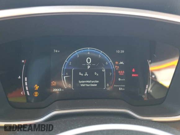 2023 Toyota Corolla Cross XLE с VIN 7MUDAAAG2PV070208, выставлен на аукционе Copart как лот 52105375 с пробегом 20 643 миль миль и Списание • Salvage title. История ставок и продаж доступна на DreamBid. Изображение 9.