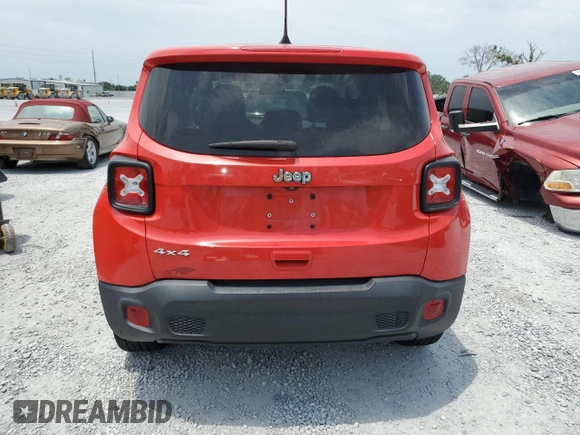 2021 Jeep Renegade Jeepster with VIN ZACNJDAB6MPM46550, listed as a Copart auction lot 58136275 with 36,327 mi miles and Salvage title. Bid and sale history available at DreamBid. Image 6.