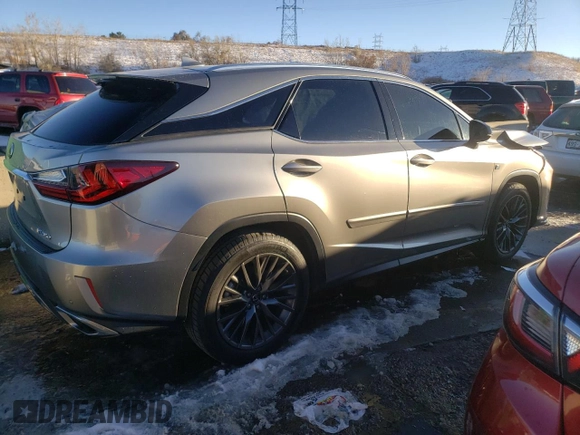 2018 Lexus RX with VIN 2T2BZMCA6JC140597, listed as a Copart auction lot 68027022 with 47,446 mi miles. Bid and sale history available at carsss.com. Image 3.