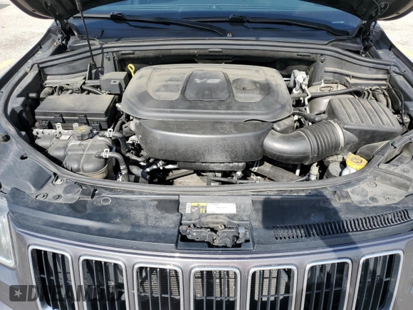 2016 Jeep Grand Cherokee Limited 75th Anniversary with VIN 1C4RJFBG3GC303588, listed as a Copart auction lot 53254915 with 130,660 mi miles and Salvage Title. Bid and sale history available at DreamBid. Image 12.