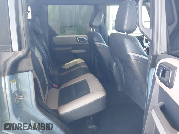 2022 Ford Bronco with VIN 1FMEE5DP9NLB61055, listed as a IAAI auction lot 42359888 with 70,668 mi miles and . Bid and sale history available at DreamBid. Image 8.