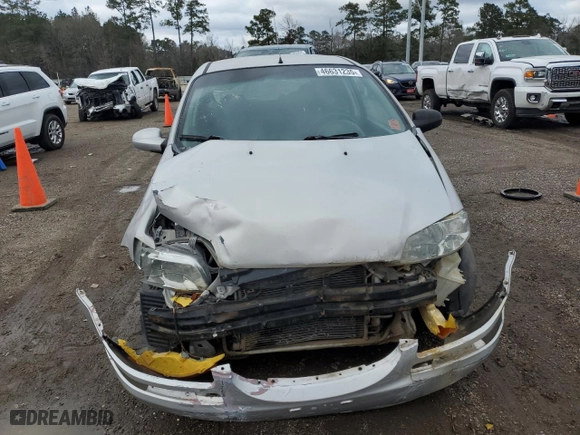 2007 Chevrolet Aveo LS with VIN KL1TD66627B697516, listed as a Copart auction lot 46631235 with 154,931 mi miles and Salvage Title. Bid and sale history available at carsss.com. Image 5.