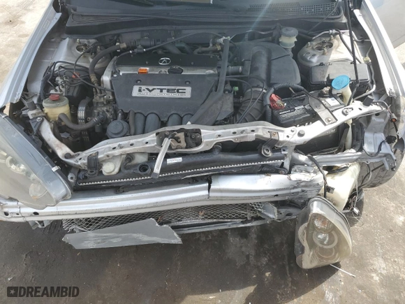 2003 Acura RSX with VIN JH4DC54873C002349, listed as a Copart auction lot 51072945 with 107,128 mi miles and Salvage Title. Bid and sale history available at carsss.com. Image 12.