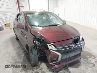 2024 Mitsubishi Mirage ES with VIN ML32FUFJ8RHF08445, listed as a IAAI auction lot 41528287 with 11,259 mi miles and . Bid and sale history available at DreamBid. Image 6.