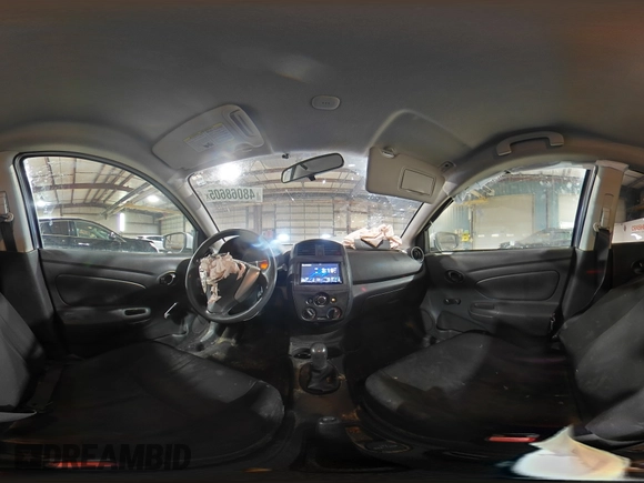 2016 Nissan Versa S with VIN 3N1CN7AP4GL884849, listed as a Copart auction lot 48068605 with 112,725 mi miles and Salvage Title. Bid and sale history available at carsss.com. Image 13.