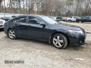 2010 Acura TSX with VIN JH4CU2F64AC004897, listed as a Copart auction lot 44047195 with 0 mi miles and Salvage Title. Bid and sale history available at carsss.com. Image 4.