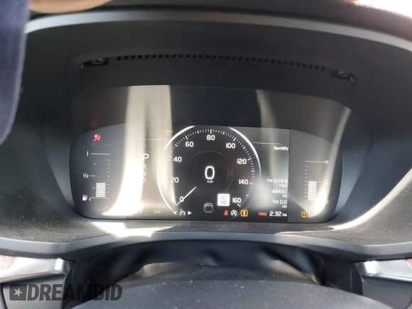 2019 Volvo S60 Momentum with VIN 7JR102FK2KG010775, listed as a Copart auction lot 48239693 with 48,431 mi miles. Bid and sale history available at carsss.com. Image 9.