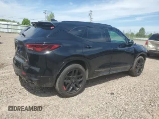 2023 Chevrolet Blazer RS z VIN 3GNKBKRS3PS231472, wystawiony jako Copart lot #58128315 z przebiegiem 17 451 mil mil oraz Szkoda całkowita • Salvage title. Historia ofert i sprzedaży dostępna na DreamBid. Obrazek 3.
