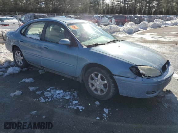 2007 Ford Taurus SEL with VIN 1FAFP56U87A110219, listed as a Copart auction lot 45662995 with Not Provided miles and Salvage Title. Bid and sale history available at DreamBid. Image 4.