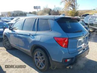 2022 Honda Passport EX-L with VIN 5FNYF7H57NB005716, listed as a IAAI auction lot 41078499 with 33,141 mi miles and . Bid and sale history available at DreamBid. Image 14.