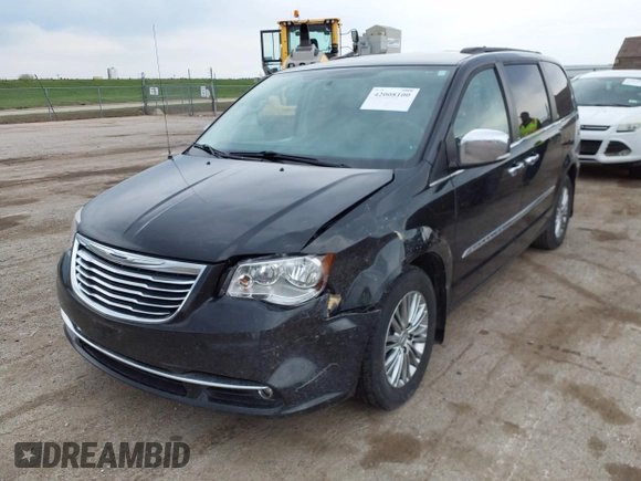 2014 Chrysler Town & Country Touring-L with VIN 2C4RC1CG6ER176156, listed as a IAAI auction lot 42008100 with 139,519 mi miles. Bid and sale history available at carsss.com. Image 17.