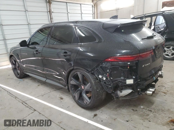 2021 Jaguar F-Pace SVR z VIN SADCZ2EE0MA666542, wystawiony jako Copart lot #41854235 z przebiegiem 28 523 mil mil oraz Szkoda całkowita • Salvage title. Historia ofert i sprzedaży dostępna na DreamBid. Obrazek 2.