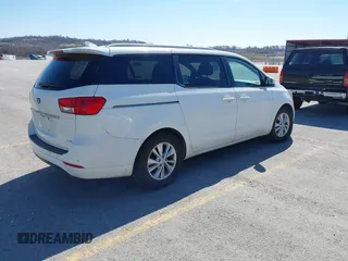2017 Kia Sedona LX with VIN KNDMB5C18H6310158, listed as a IAAI auction lot 41808613 with 169,383 mi miles. Bid and sale history available at carsss.com. Image 4.