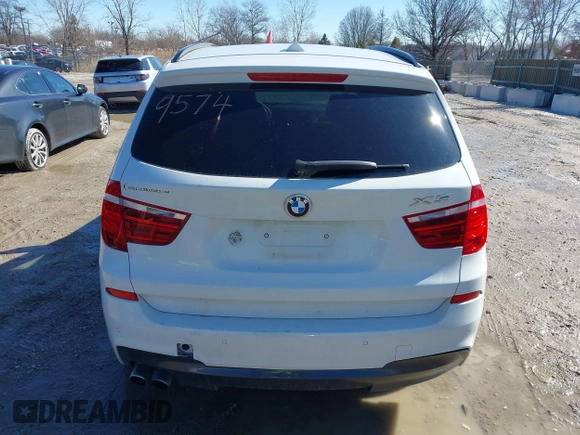 2013 BMW X3 xDrive35i with VIN 5UXWX7C50DL980497, listed as a IAAI auction lot 41729574 with Not Provided miles and . Bid and sale history available at DreamBid. Image 16.