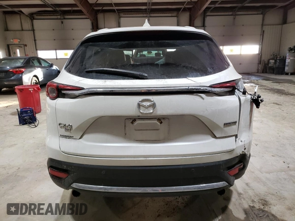 2022 Mazda CX-9 Grand Touring with VIN JM3TCBDY6N0622925, listed as a Copart auction lot 87876315 with 34,446 mi miles and Salvage Title. Bid and sale history available at carsss.com. Image 6.