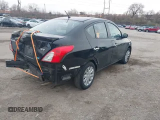 2015 Nissan Versa SV with VIN 3N1CN7AP1FL942463, listed as a IAAI auction lot 41882059 with 108,544 mi miles. Bid and sale history available at carsss.com. Image 4.