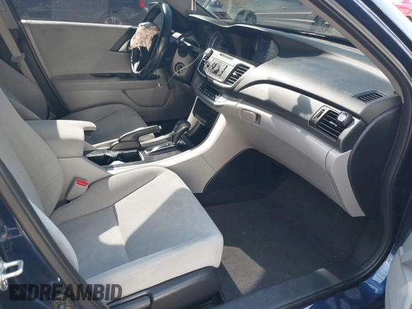 2013 Honda Accord LX z VIN 1HGCR2F32DA120285, wystawiony jako IAAI lot #41892073 z przebiegiem 129 005 mil mil oraz . Historia ofert i sprzedaży dostępna na DreamBid. Obrazek 5.