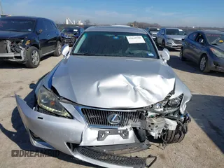 2011 Lexus IS with VIN JTHBE5C23B5027895, listed as a IAAI auction lot 41644708 with 166,061 mi miles. Bid and sale history available at carsss.com. Image 12.