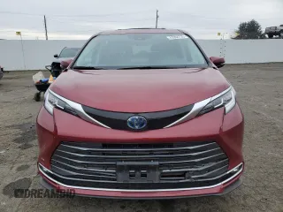 2022 Toyota Sienna Limited with VIN 5TDZSKFC8NS054715, listed as a Copart auction lot 43594725 with 24,628 mi miles and Salvage Title. Bid and sale history available at carsss.com. Image 5.