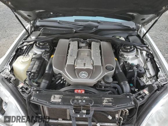 2003 Mercedes-Benz S 55 AMG with VIN WDBNG74J73A357542, listed as a Copart auction lot 87545475 with 76,588 mi miles and Salvage Title. Bid and sale history available at DreamBid. Image 11.