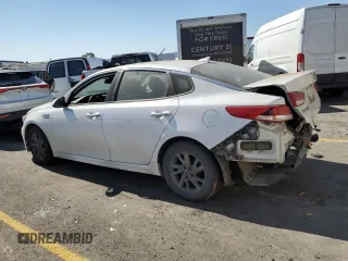 2019 Kia Optima LX with VIN 5XXGT4L36KG329998, listed as a Copart auction lot 74248564 with 123,941 mi miles and Salvage Title. Bid and sale history available at DreamBid. Image 2.