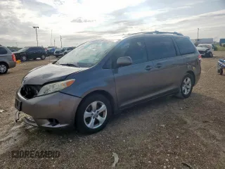 2011 Toyota Sienna LE AAS with VIN 5TDKK3DC7BS171627, listed as a Copart auction lot 64001605 with 130,748 mi miles and Salvage title. Bid and sale history available at DreamBid. Image 1.