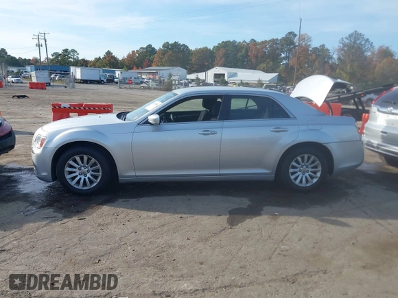 2012 Chrysler 300 with VIN 2C3CCAAG6CH104745, listed as a IAAI auction lot 40708856 with 125,186 mi miles. Bid and sale history available at carsss.com. Image 14.