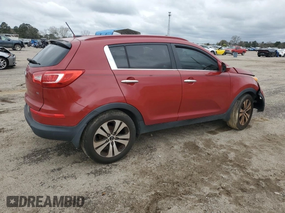 2011 Kia Sportage EX with VIN KNDPC3A29B7117271, listed as a Copart auction lot 48098185 with Not Provided miles and Salvage Title. Bid and sale history available at carsss.com. Image 3.