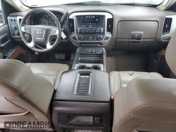 2018 GMC Sierra 2500HD SLT with VIN 1GT12TEY5JF261458, listed as a Copart auction lot 41449335 with 231,575 mi miles and Salvage Title. Bid and sale history available at carsss.com. Image 8.