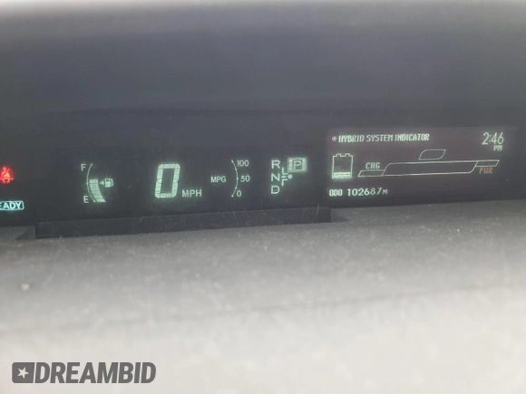 2010 Toyota Prius II z VIN JTDKN3DU1A0127124, wystawiony jako Copart lot #73313634 z przebiegiem 102 687 mil mil oraz Nie do naprawy • Non repairable. Historia ofert i sprzedaży dostępna na DreamBid. Obrazek 9.