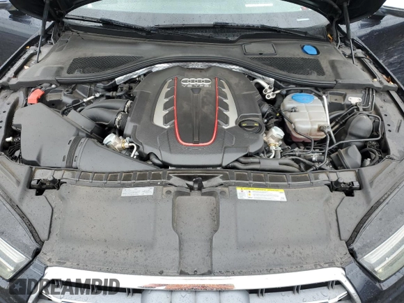 2017 Audi S7 Prestige with VIN WAU2FBFC9HN074159, listed as a Copart auction lot 50109875 with 54,350 mi miles and Salvage Title. Bid and sale history available at carsss.com. Image 13.