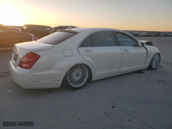 2010 Mercedes-Benz S-Class S 550 with VIN WDDNG7BB7AA340000, listed as a Copart auction lot 42230095 with 0 mi miles and Salvage Title. Bid and sale history available at carsss.com. Image 3.
