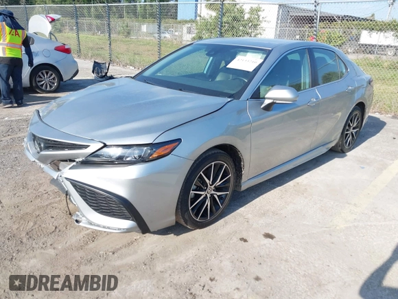 2023 Toyota Camry SE with VIN 4T1G11AK5PU750719, listed as a IAAI auction lot 42133210 with 55,688 mi miles. Bid and sale history available at carsss.com. Image 17.