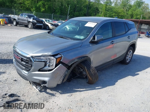 2024 GMC Terrain SLE z VIN 3GKALMEG7RL293411, wystawiony jako IAAI lot #42212636 z przebiegiem 21 429 mil mil oraz . Historia ofert i sprzedaży dostępna na DreamBid. Obrazek 17.